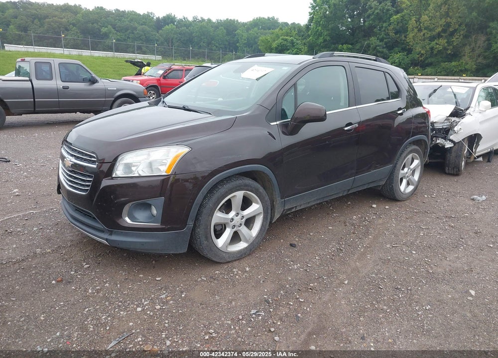 2015 CHEVROLET TRAX LTZ VIN: KL7CJNSB8FB204769