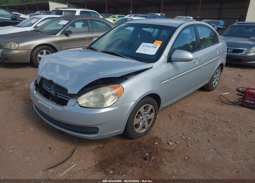 2008 HYUNDAI ACCENT GLS VIN: KMHCN46CX8U235402