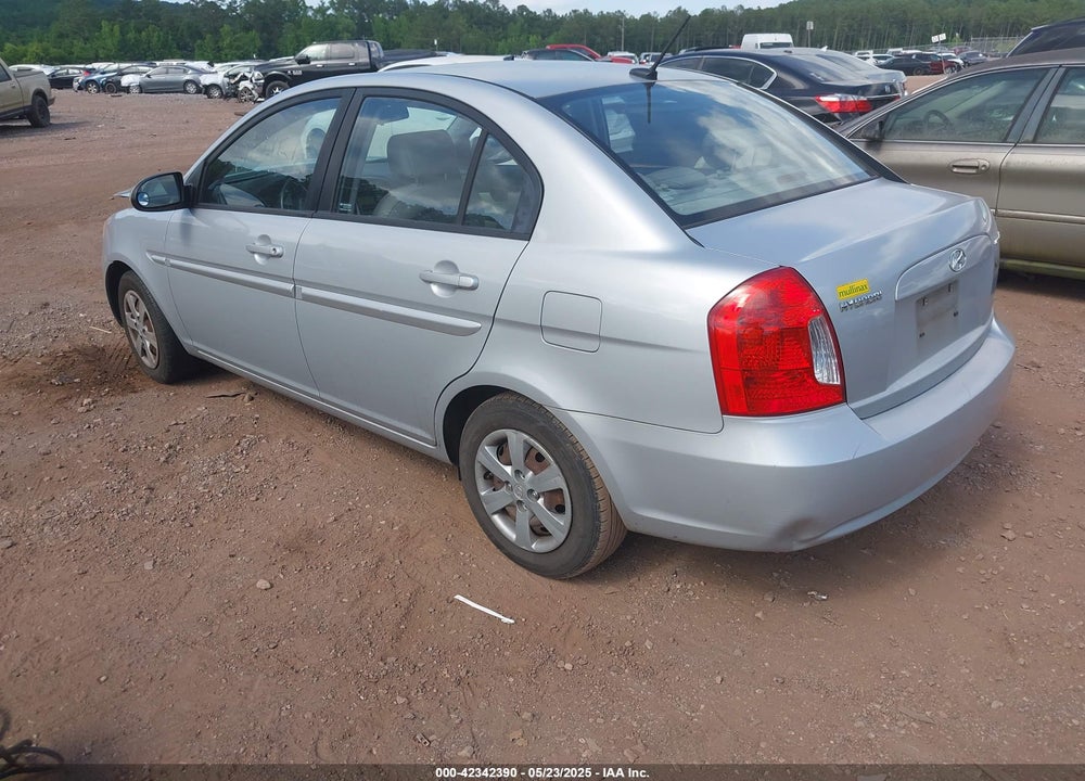 2008 HYUNDAI ACCENT GLS VIN: KMHCN46CX8U235402