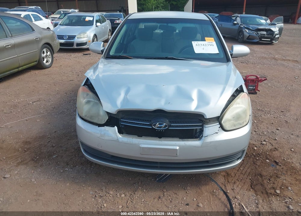 2008 HYUNDAI ACCENT GLS VIN: KMHCN46CX8U235402