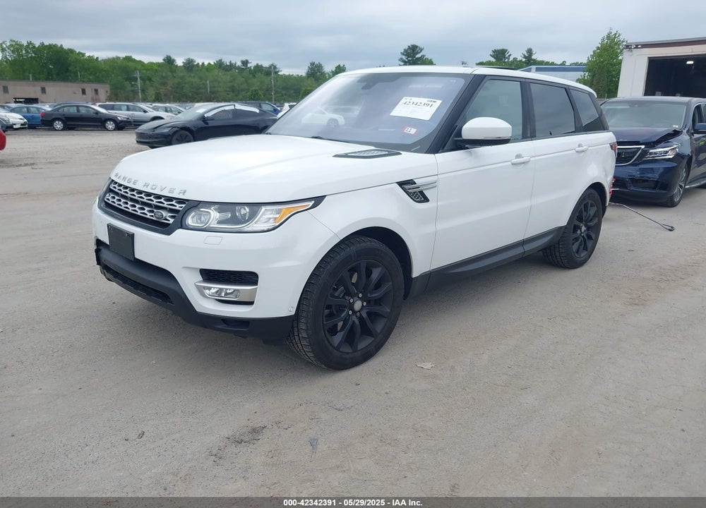 2016 LAND ROVER RANGE ROVER SPORT VIN: SALWR2KF6GA566447