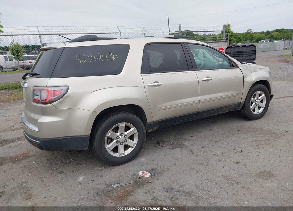 2014 GMC ACADIA SLE-2 VIN: 1GKKRPKDXEJ279552