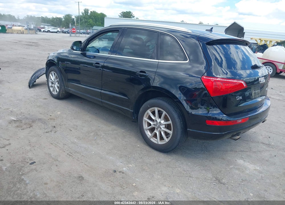 2012 AUDI Q5 VIN: WA1CFAFP3CA046923