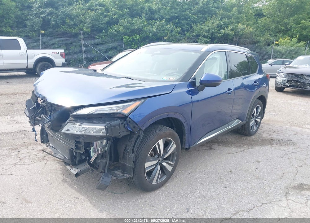 2021 NISSAN ROGUE SL INTELLIGENT AWD VIN: JN8AT3CB9MW219332