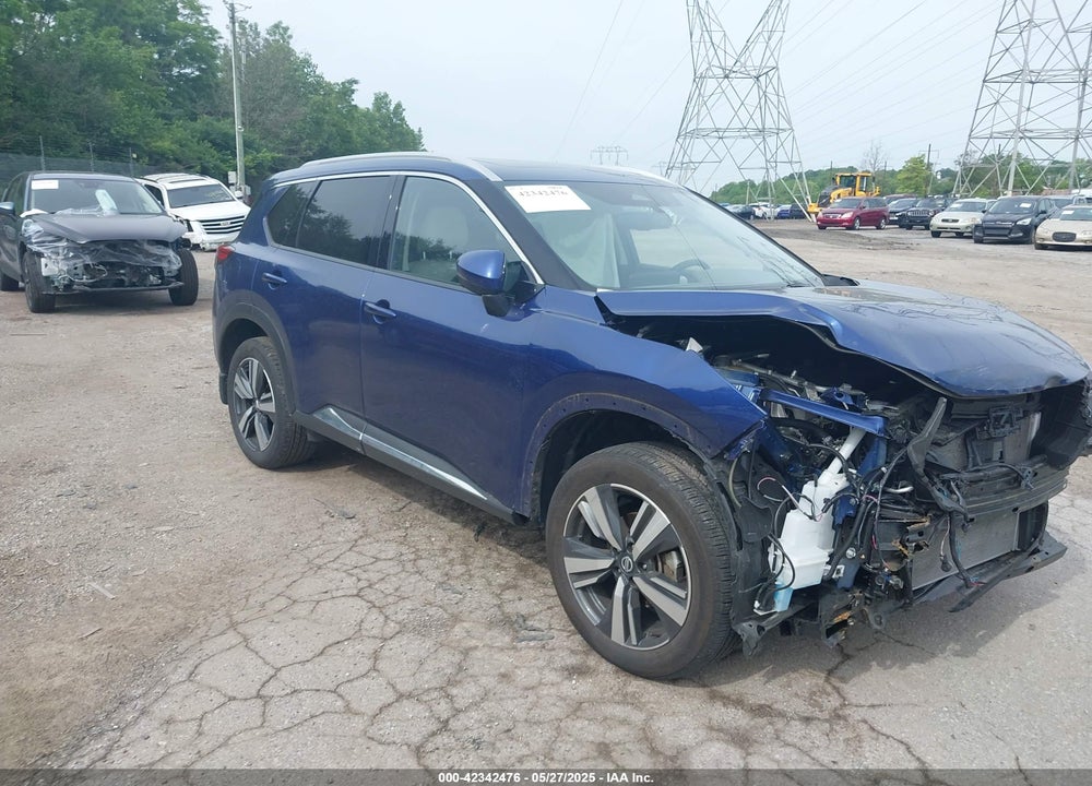 2021 NISSAN ROGUE SL INTELLIGENT AWD VIN: JN8AT3CB9MW219332