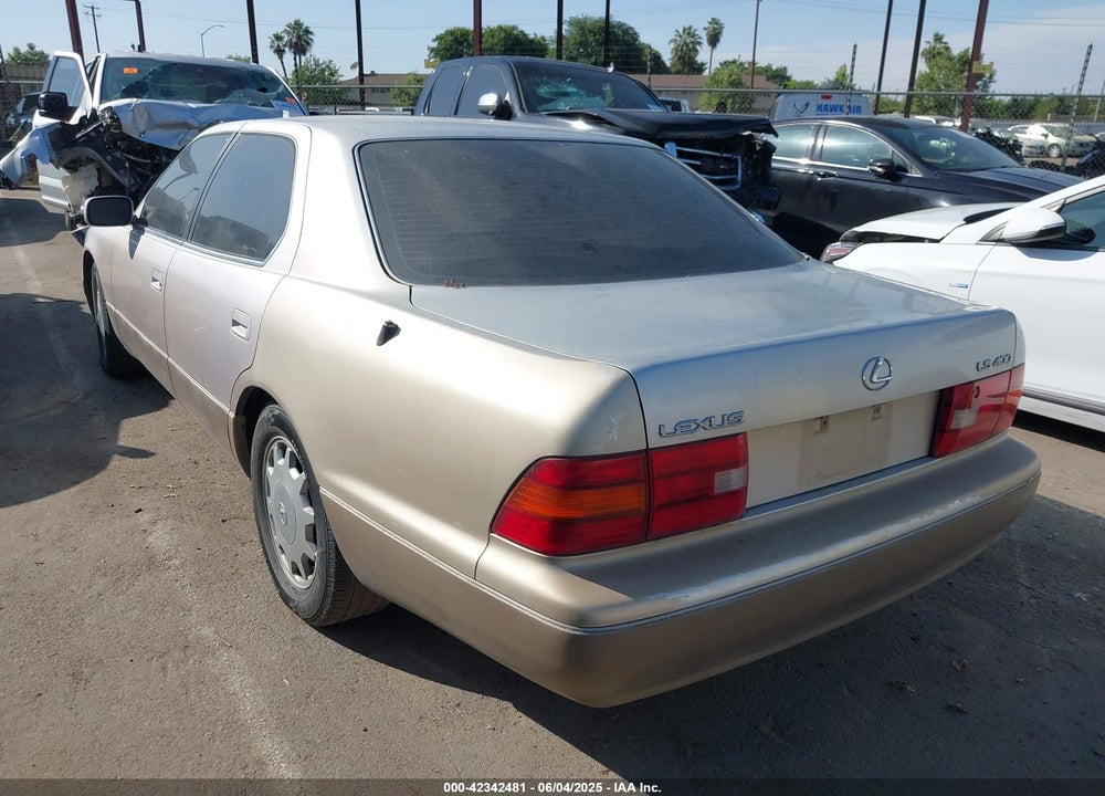 1996 LEXUS LS 400 VIN: JT8BH22F7T0065042