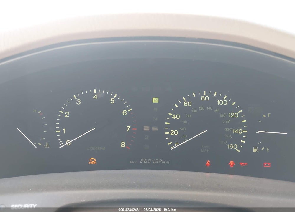 1996 LEXUS LS 400 VIN: JT8BH22F7T0065042