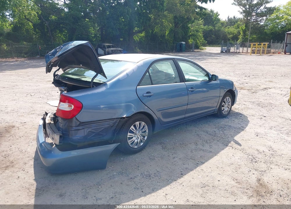2004 TOYOTA CAMRY LE/SE/STD/XLE VIN: 4T1BE32K54U908920
