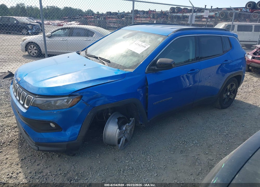 2022 JEEP COMPASS VIN: 3C4NJCBB6NT229148
