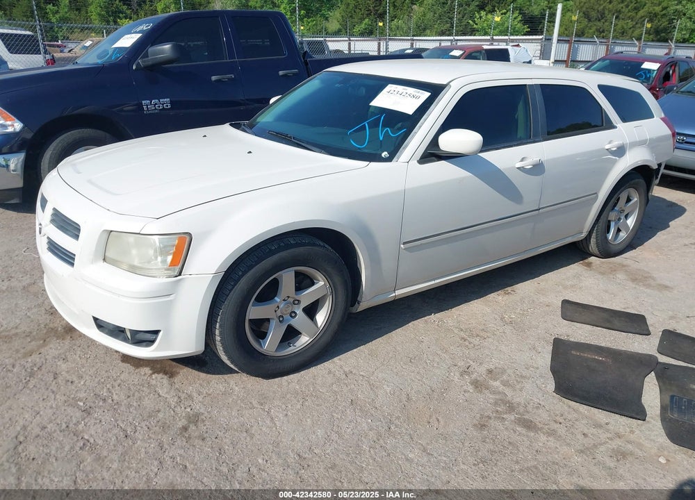 2008 DODGE MAGNUM SXT VIN: 2D4FV37V48H239091