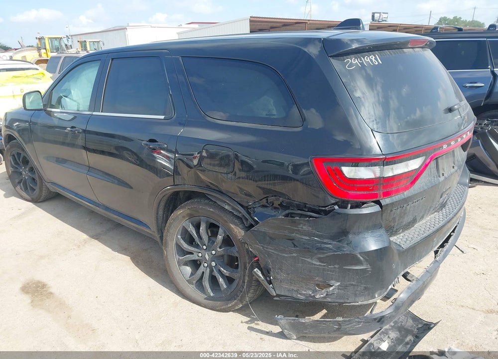 2019 DODGE DURANGO R/T RWD VIN: 1C4SDHCTXKC852763