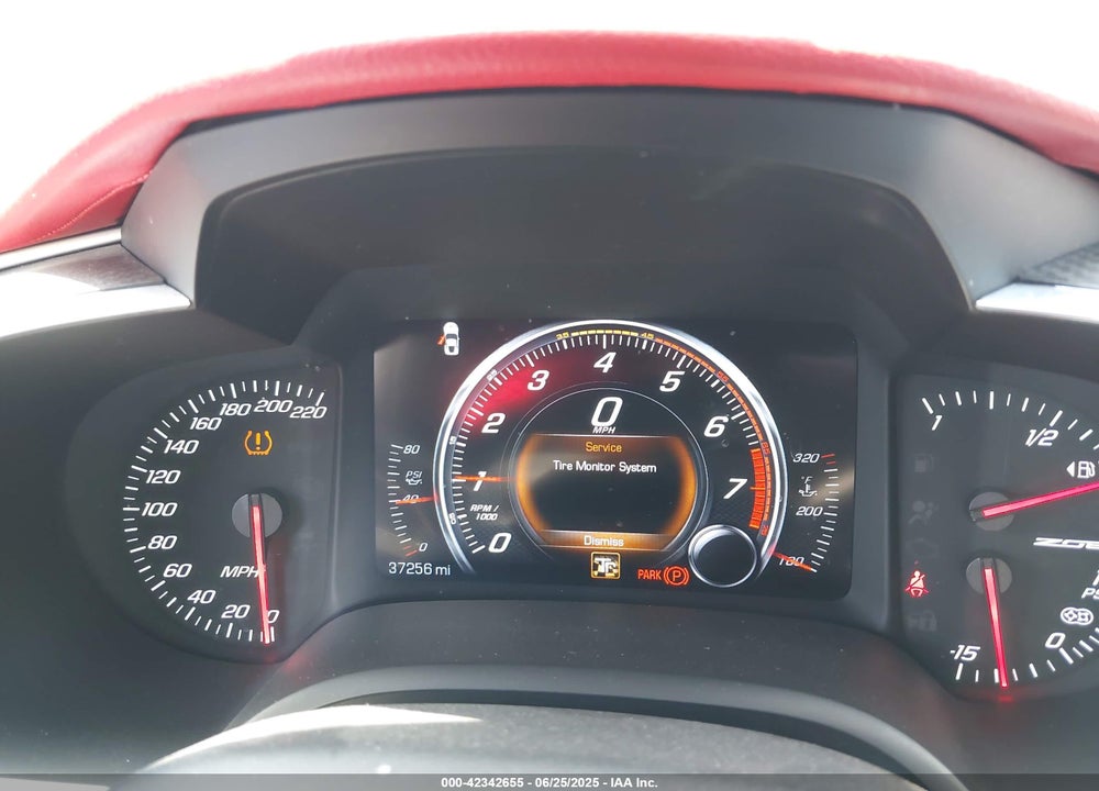 2016 CHEVROLET CORVETTE Z06 VIN: 1G1YR2D61G5611860
