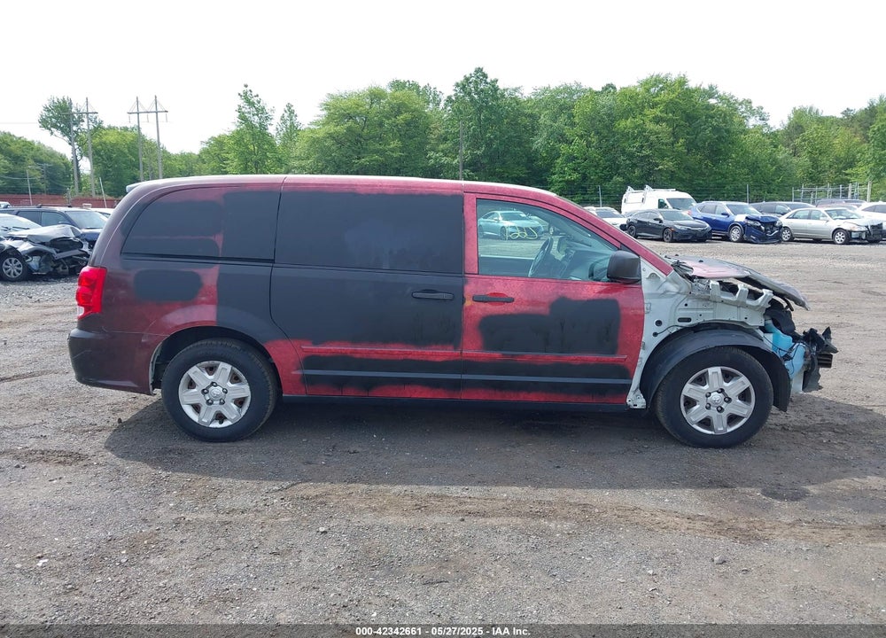 2013 RAM CARGO TRADESMAN VIN: 2C4JRGAG3DR735792
