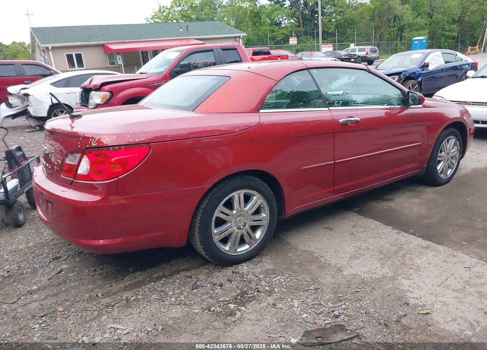 2008 CHRYSLER SEBRING VIN: 1C3LC65M48N168231