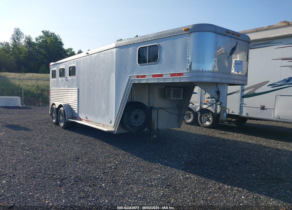 2000 FEATHERLITE HORSE TRAILER VIN: 4FGL01825YC032357