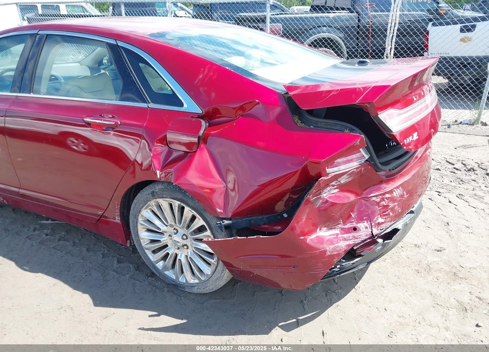 2013 LINCOLN MKZ VIN: 3LN6L2G99DR803280