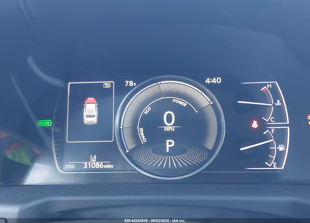 2019 LEXUS ES 300H LUXURY/ULTRA LUXURY VIN: JTHB21B15K2031457