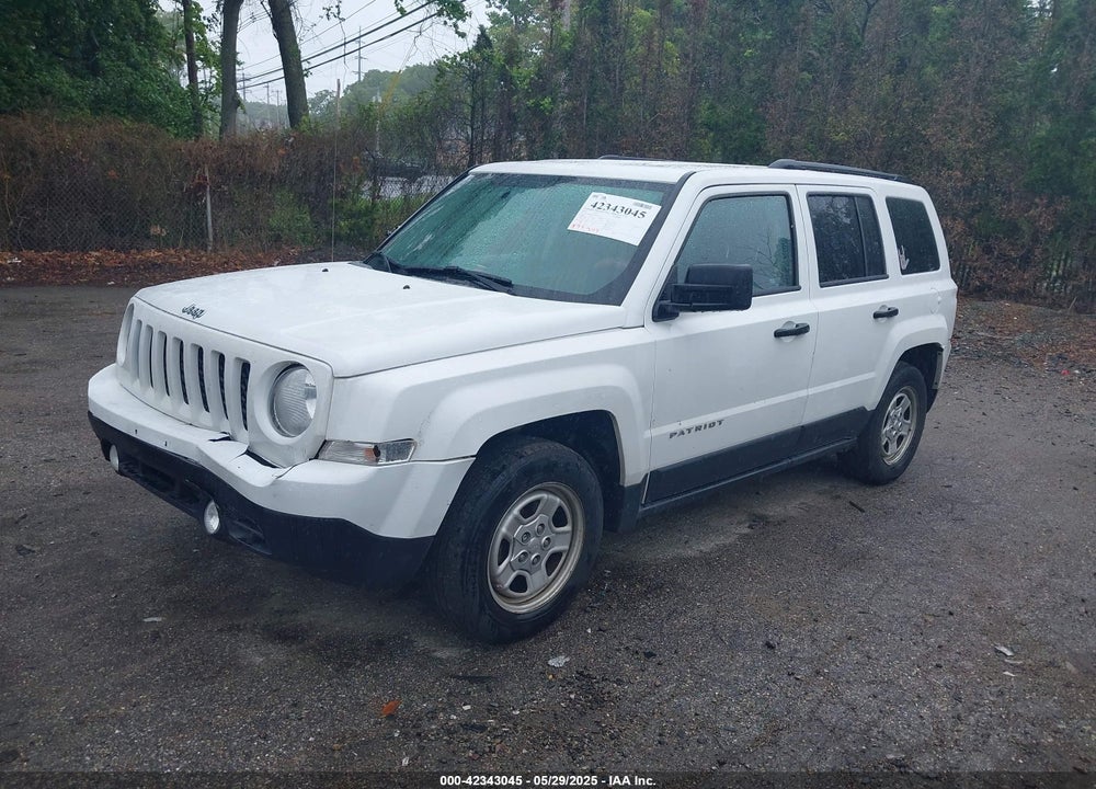 2016 JEEP PATRIOT VIN: 1C4NJPBB8GD677732