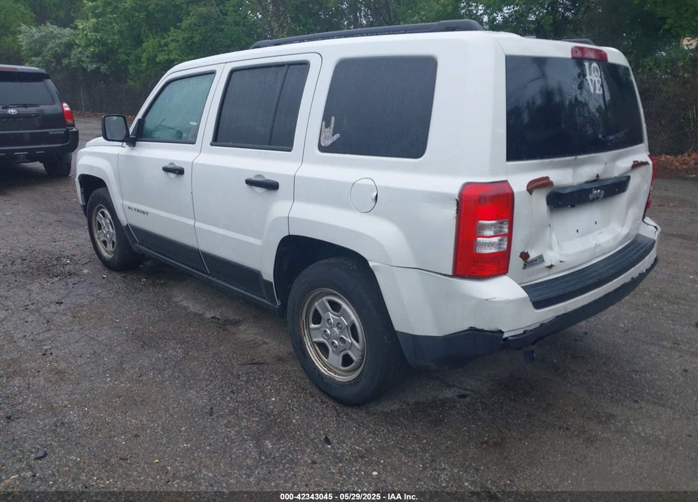 2016 JEEP PATRIOT VIN: 1C4NJPBB8GD677732