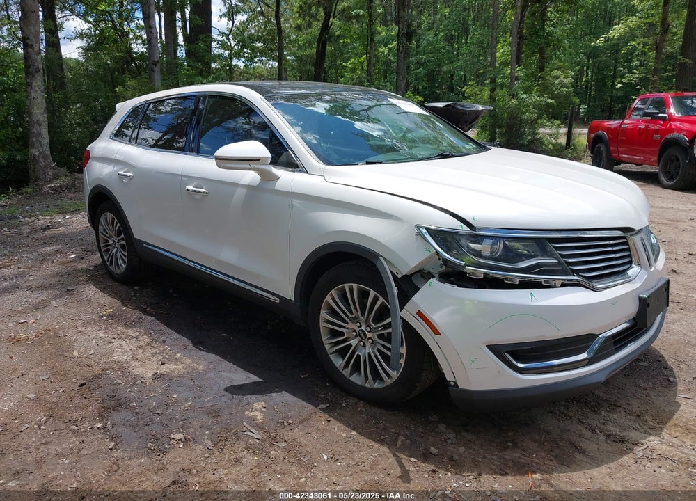 2016 LINCOLN MKX RESERVE VIN: 2LMTJ8LR8GBL67708