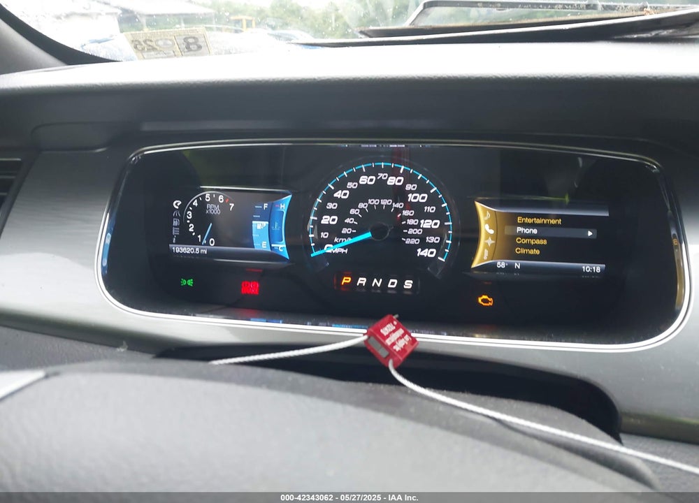 2013 FORD TAURUS VIN: 1FAHP2E82DG220722