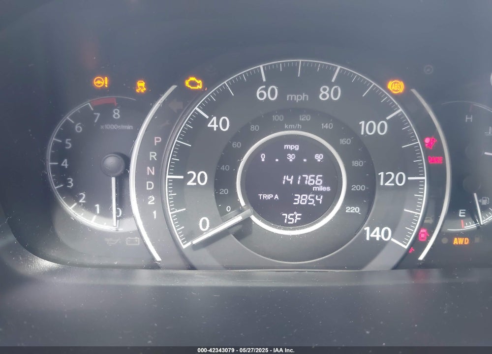 2014 HONDA CR-V LX VIN: 5J6RM4H37EL095836