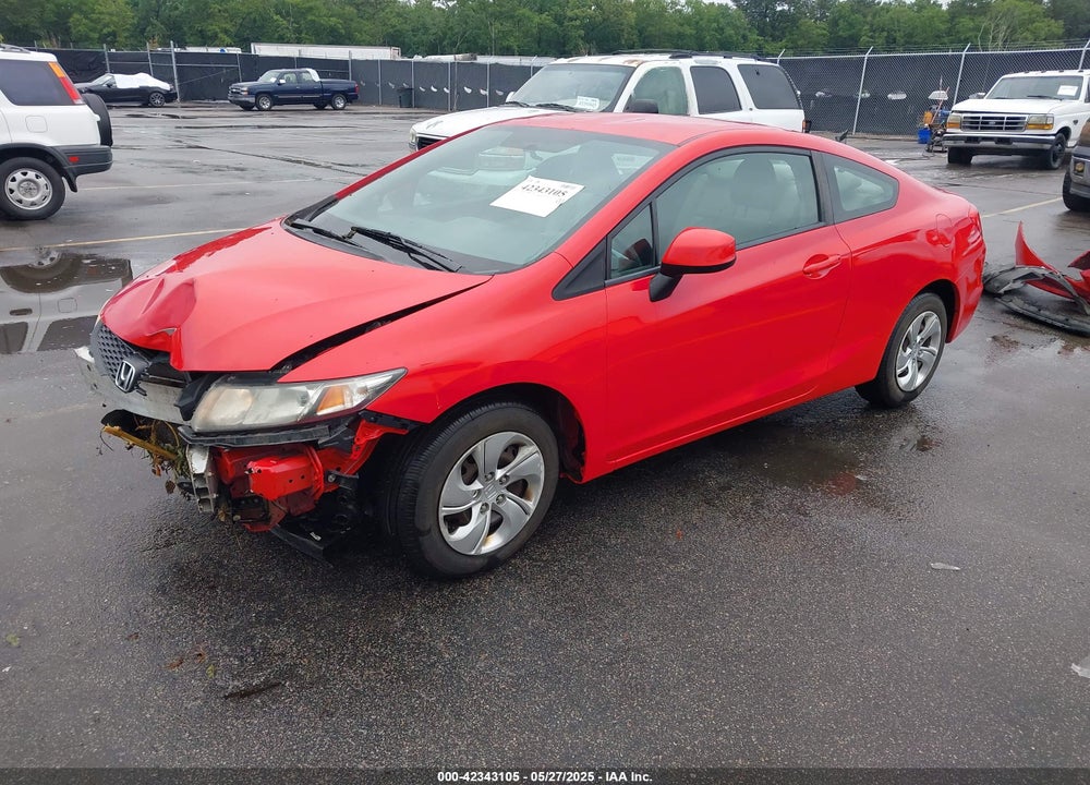 2013 HONDA CIVIC VIN: 2HGFG3B5XDH523772