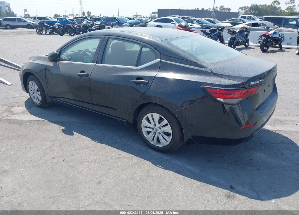 2025 NISSAN SENTRA S VIN: 3N1AB8BV0SY216416