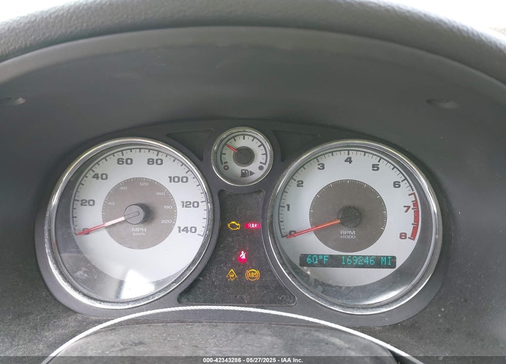 2008 CHEVROLET COBALT SPORT VIN: 1G1AM18B787172204