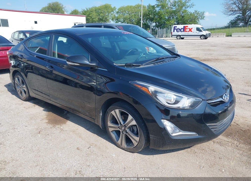 2014 HYUNDAI ELANTRA SPORT VIN: KMHDH4AHXEU142888