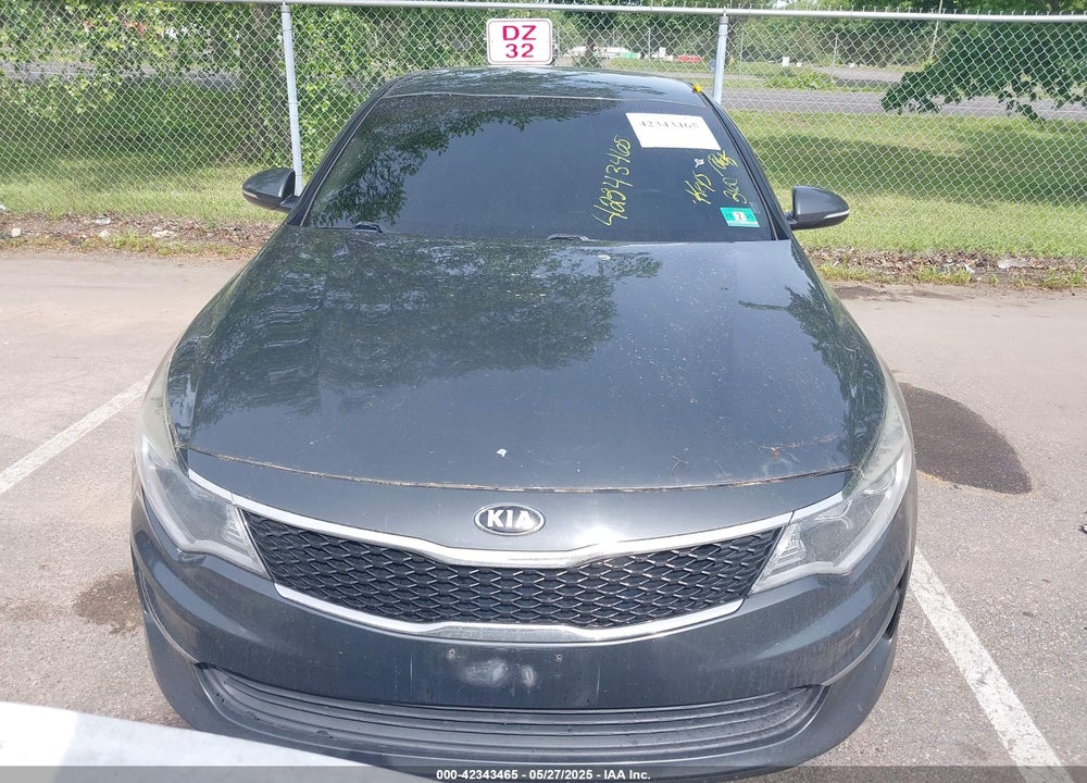 2016 KIA OPTIMA LX VIN: 5XXGT4L37GG018944