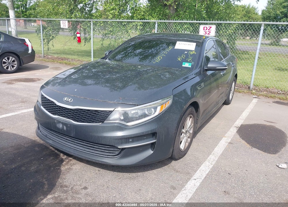 2016 KIA OPTIMA LX VIN: 5XXGT4L37GG018944