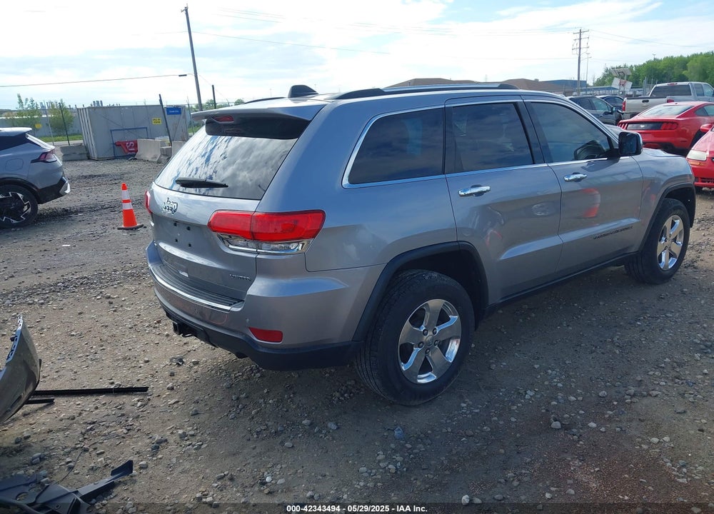 2017 JEEP GRAND CHEROKEE LIMITED 4X4 VIN: 1C4RJFBG0HC797569