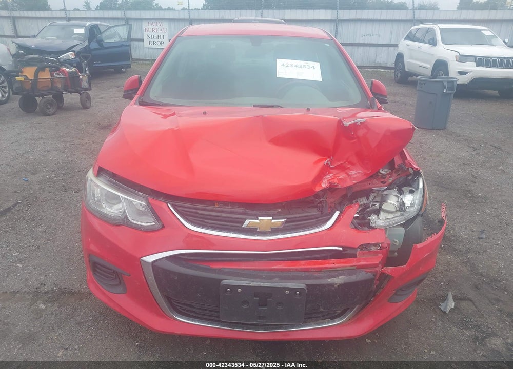 2017 CHEVROLET SONIC LT AUTO VIN: 1G1JD5SH7H4105396