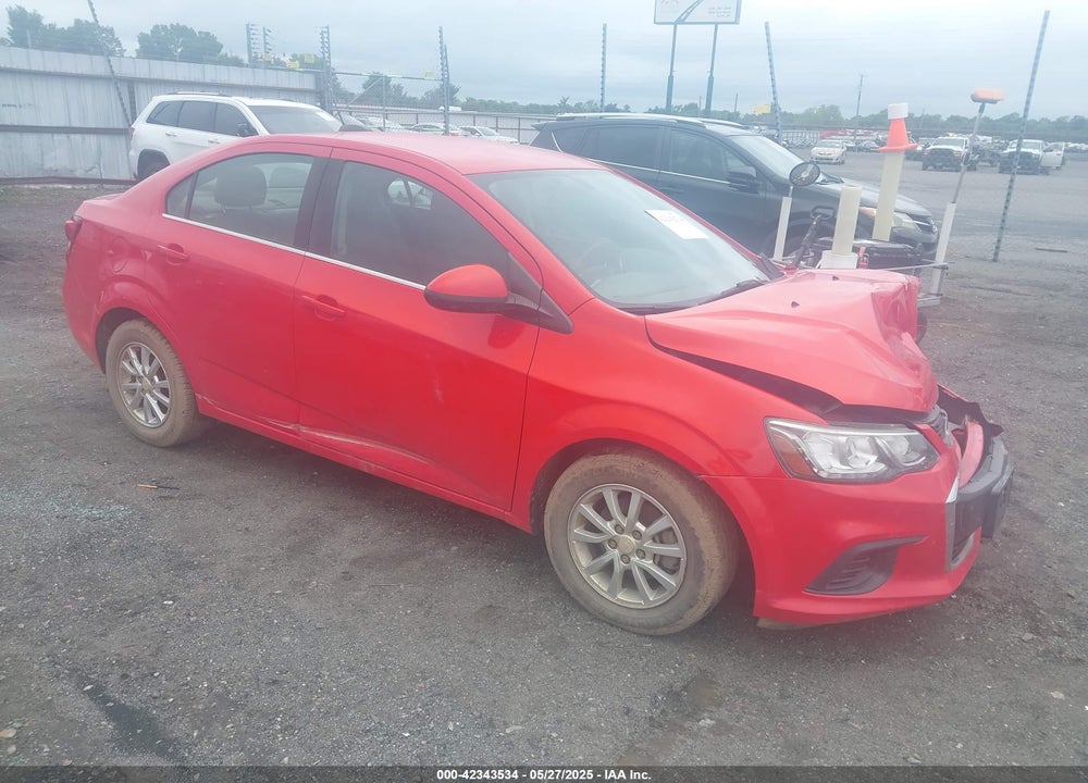 2017 CHEVROLET SONIC LT AUTO VIN: 1G1JD5SH7H4105396