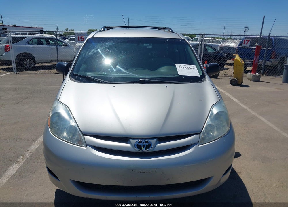 2009 TOYOTA SIENNA CE/LE VIN: 5TDZK23C69S255670