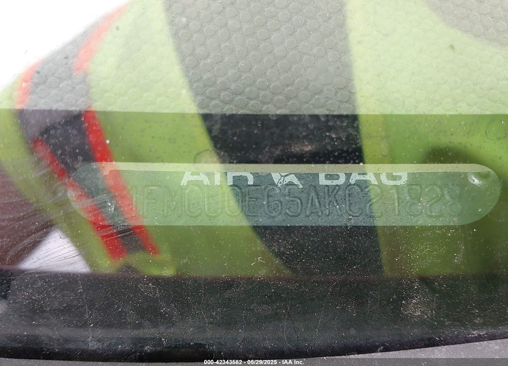 2010 FORD ESCAPE VIN: 1FMCU0EG5AKC21828
