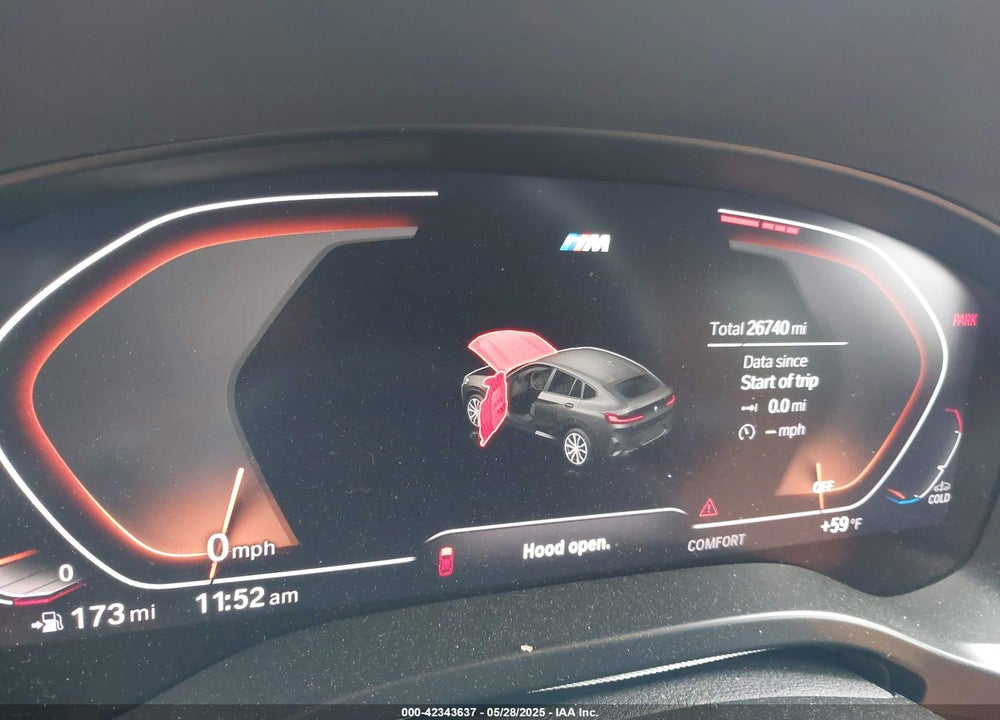 2022 BMW X4 VIN: 5UX33DT01N9K32194