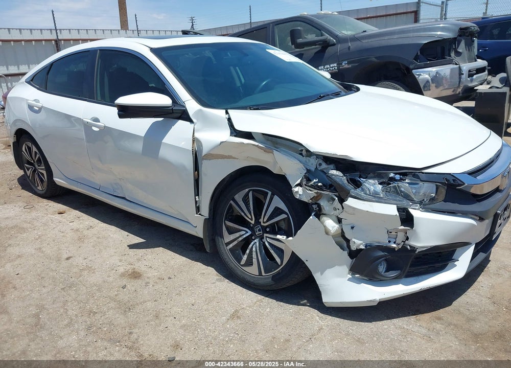 2018 HONDA CIVIC EX-L VIN: JHMFC1F77JX011144