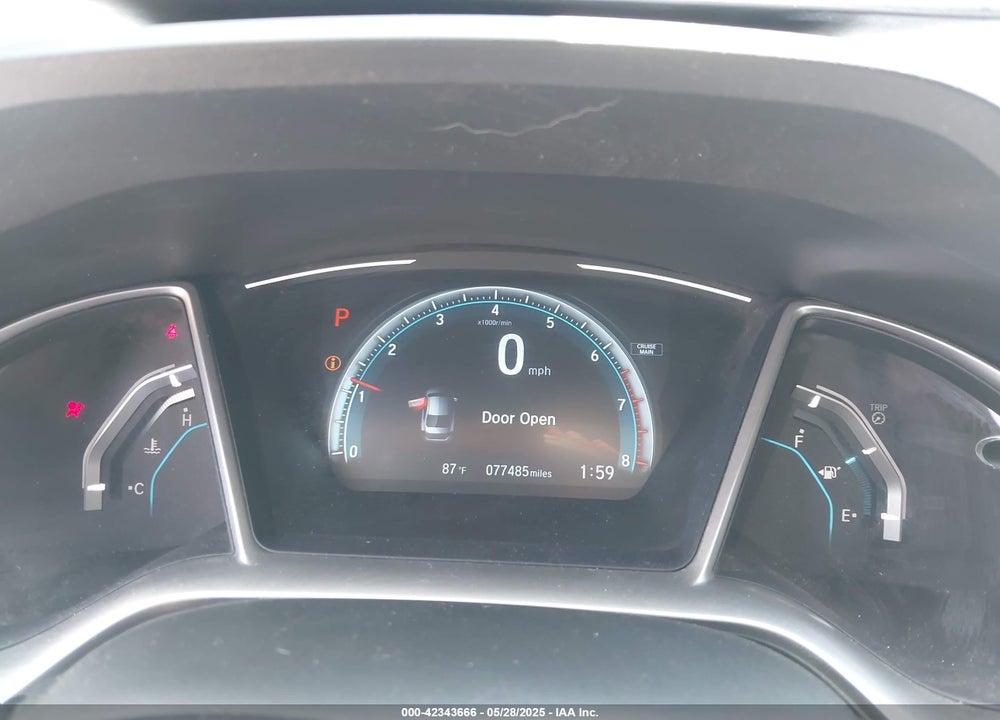 2018 HONDA CIVIC EX-L VIN: JHMFC1F77JX011144