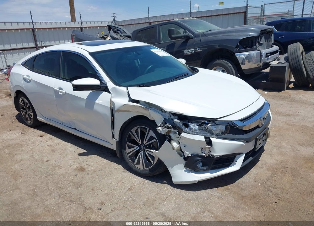 2018 HONDA CIVIC EX-L VIN: JHMFC1F77JX011144