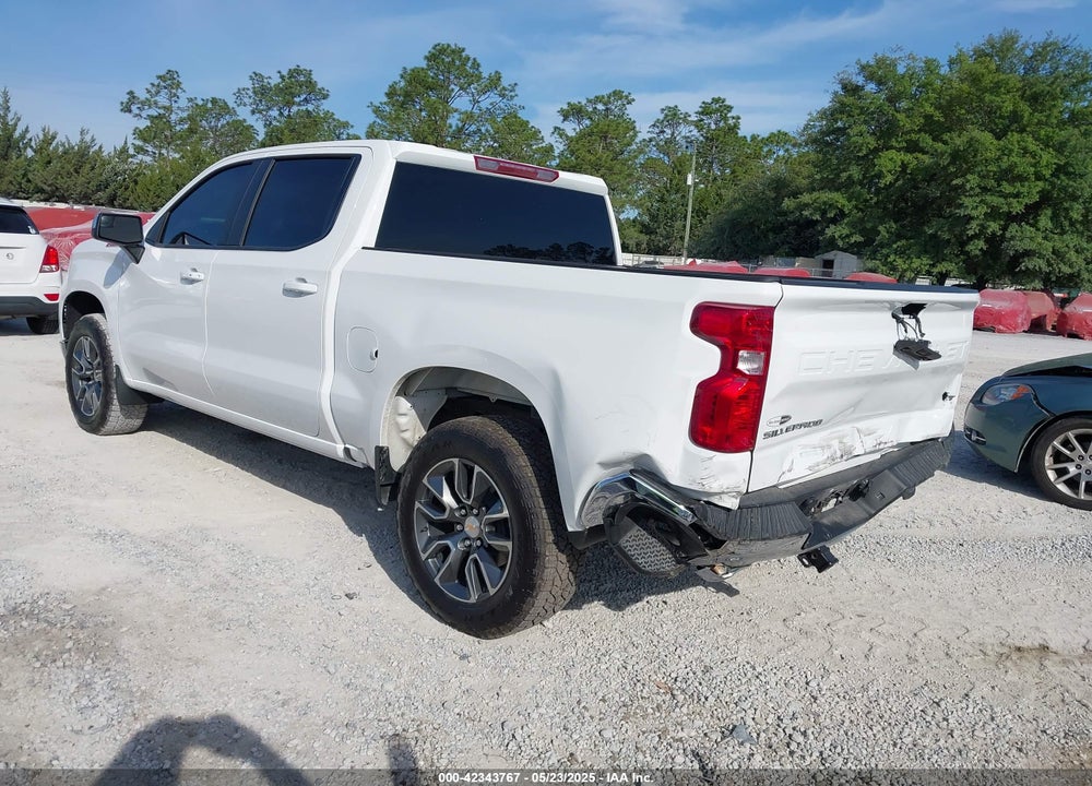 2025 CHEVROLET SILVERADO 1500 4WD STANDARD BED LT VIN: 2GCUKDED4S1127825