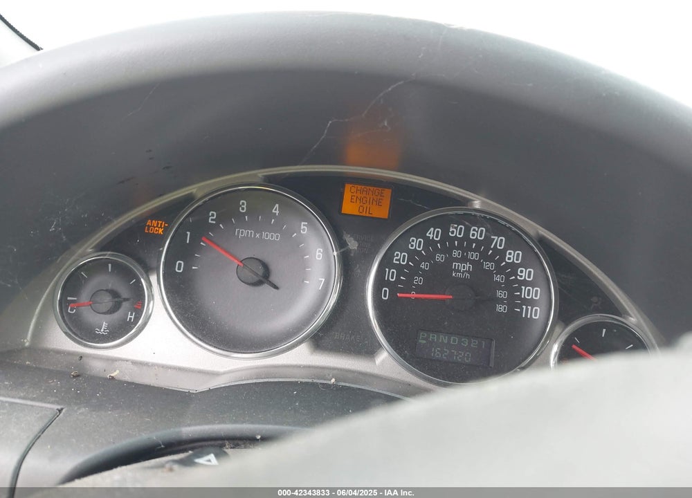 2007 BUICK RENDEZVOUS CX VIN: 3G5DA03L87S554692