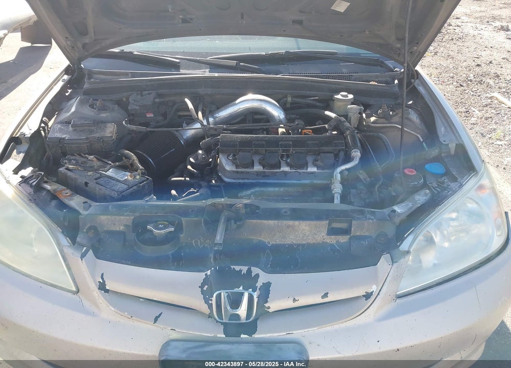 2004 HONDA CIVIC LX VIN: 2HGES15604H566178