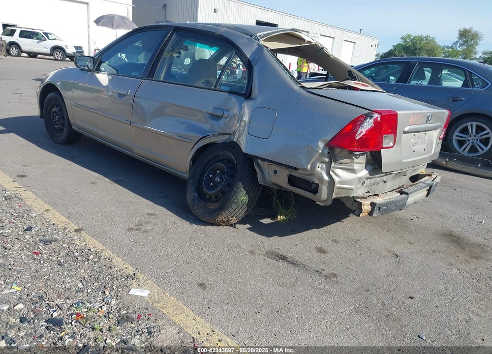 2004 HONDA CIVIC LX VIN: 2HGES15604H566178
