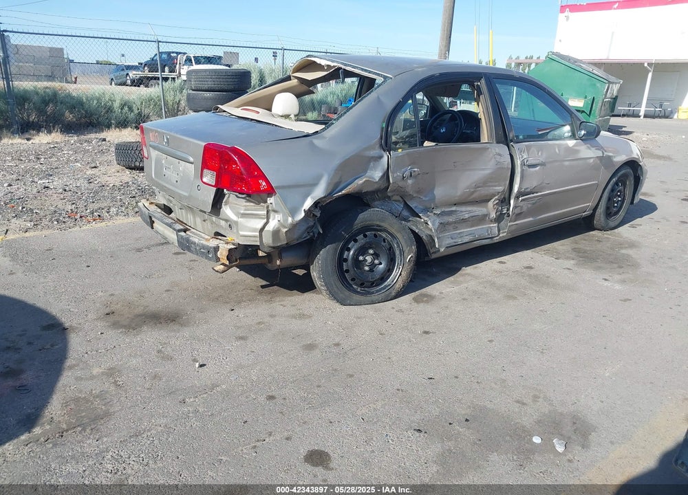 2004 HONDA CIVIC LX VIN: 2HGES15604H566178