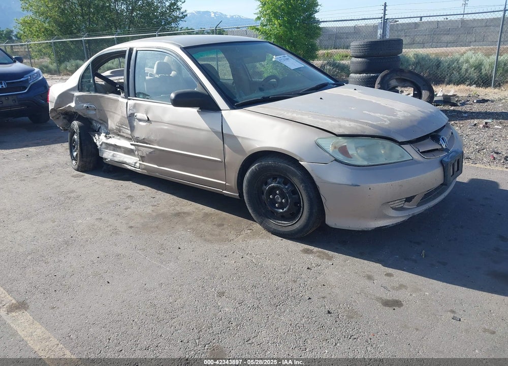 2004 HONDA CIVIC LX VIN: 2HGES15604H566178