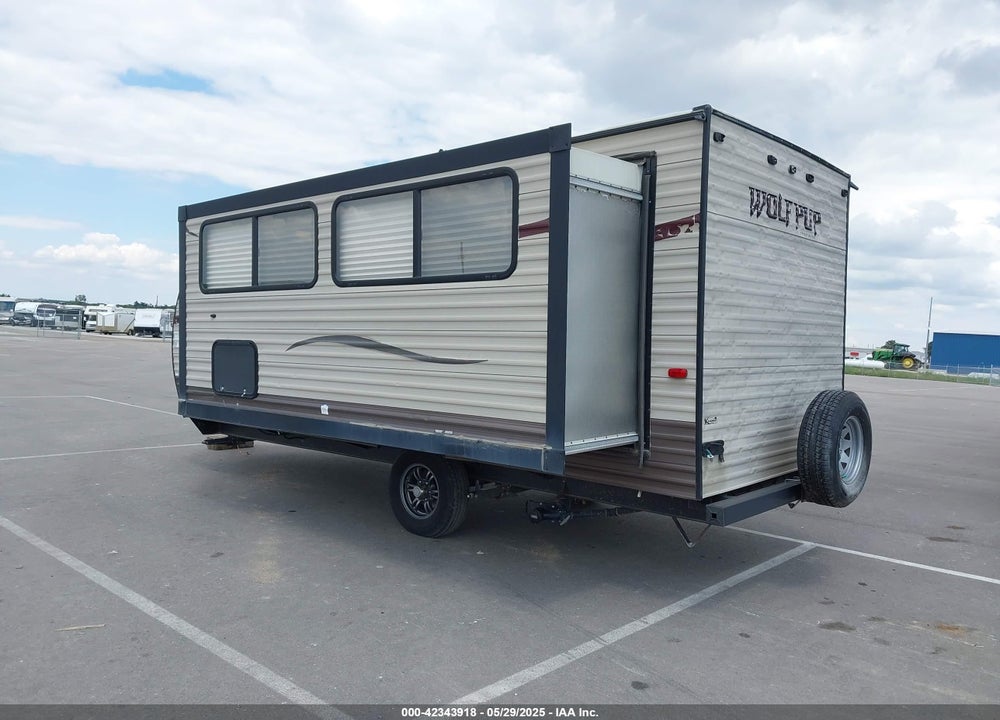2017 FOREST RIVER WOLF PUP 18TO VIN: 4X4TCKT14HK039317