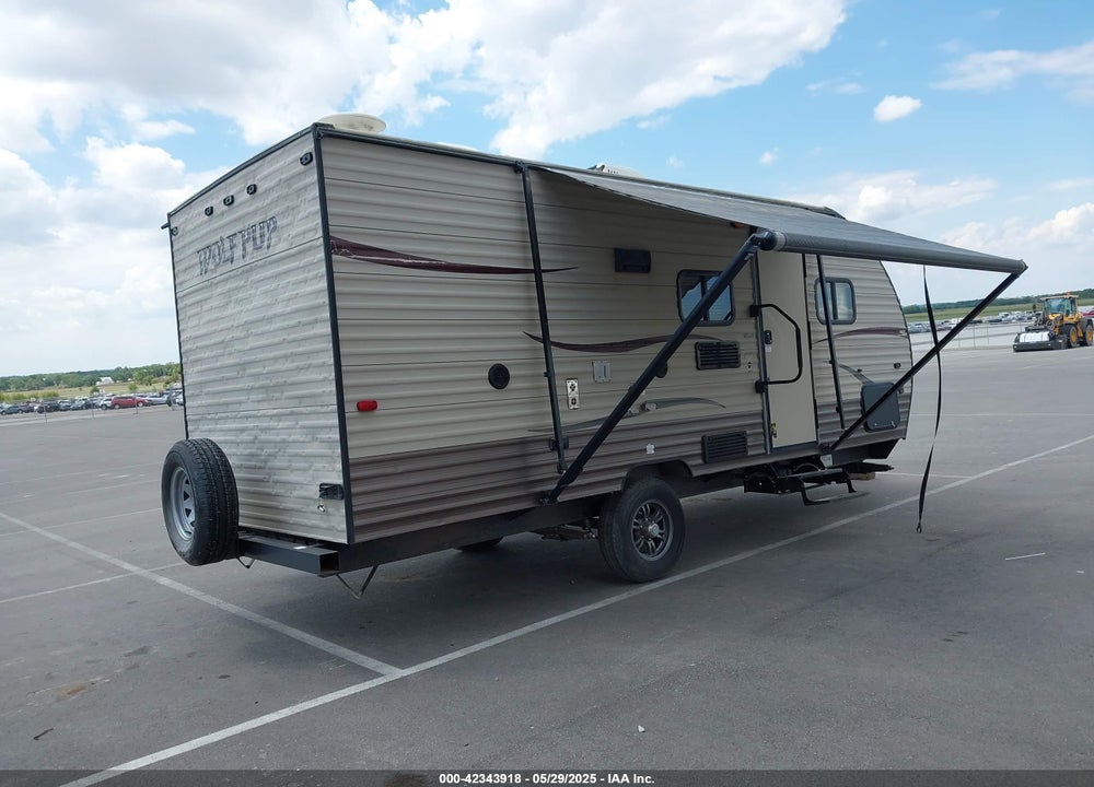 2017 FOREST RIVER WOLF PUP 18TO VIN: 4X4TCKT14HK039317