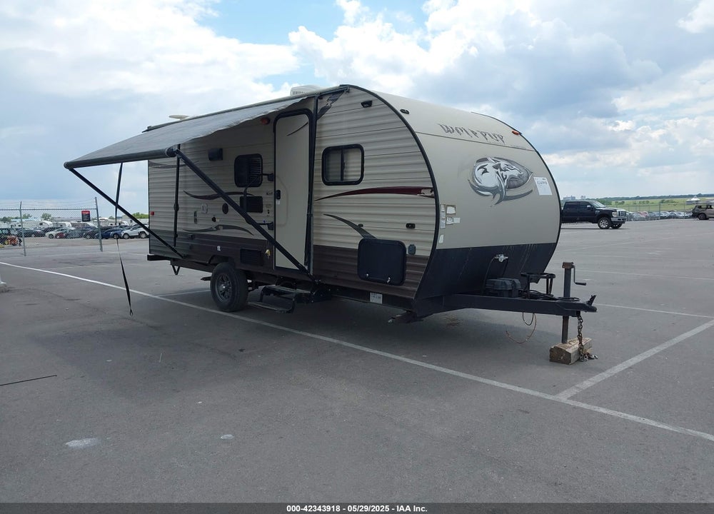 2017 FOREST RIVER WOLF PUP 18TO VIN: 4X4TCKT14HK039317